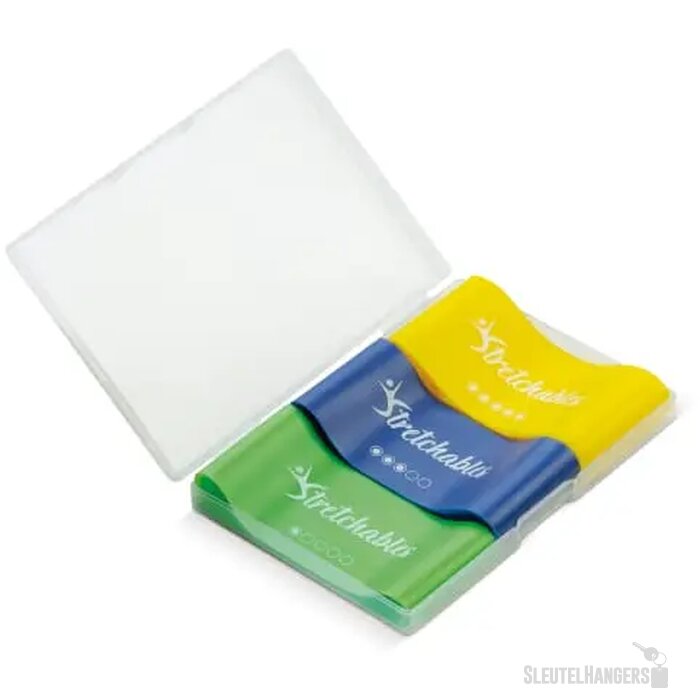 Fitness weerstandsbanden set transparant