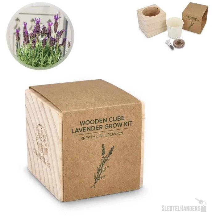FSC Houten Plantenbak Set - Lavendel