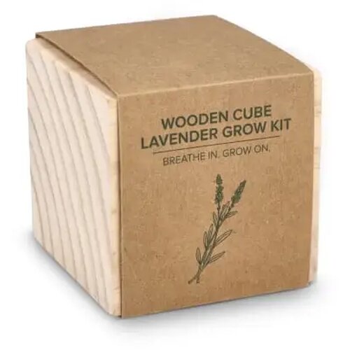 FSC Houten Plantenbak Set - Lavendel Naturel