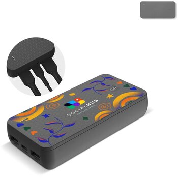 GP B+ Series Powerbank 20000 mAh zwart