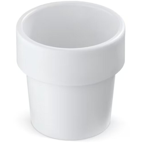 Hot-but-cool beker met basilicum zaadjes wit