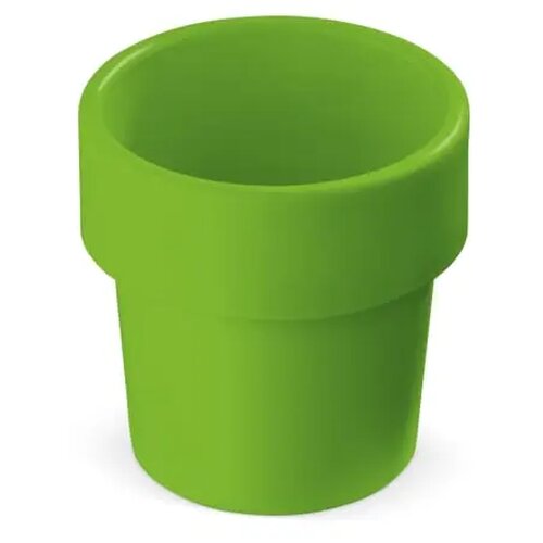 Hot-but-cool beker met basilicum zaadjes lichtgroen