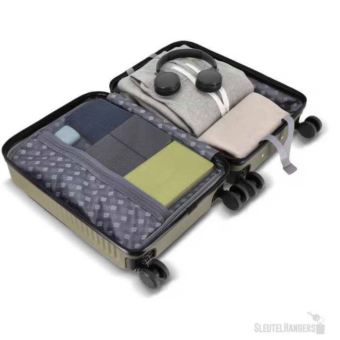 InSideOut Travel Trolley Rulla 20-inch olijfgroen