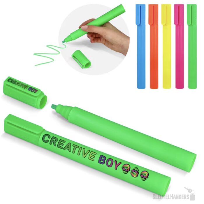 Jumbo geur tekstmarker groen