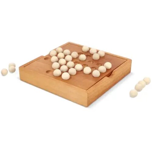 Knikkersolitaire spel natuur