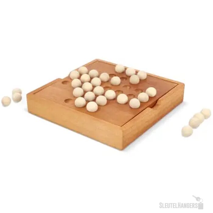 Knikkersolitaire spel natuur