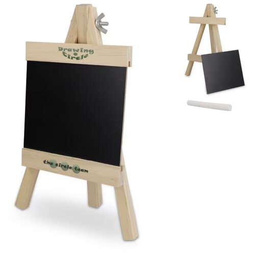 Krijtbord op ezel natuur