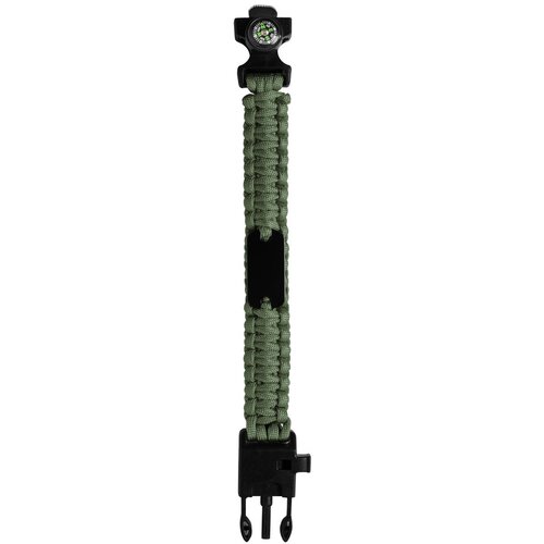 Survival Armband Met Kompas Groen
