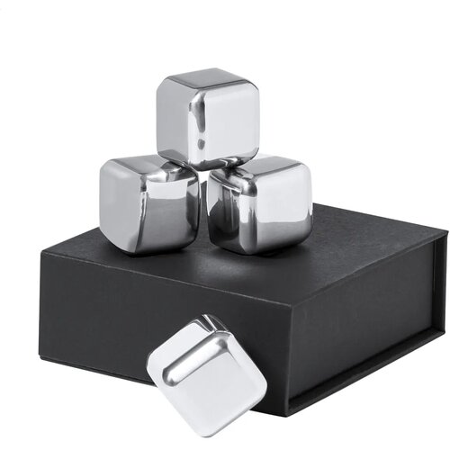 Arran Ijsblokjes Set Zilver