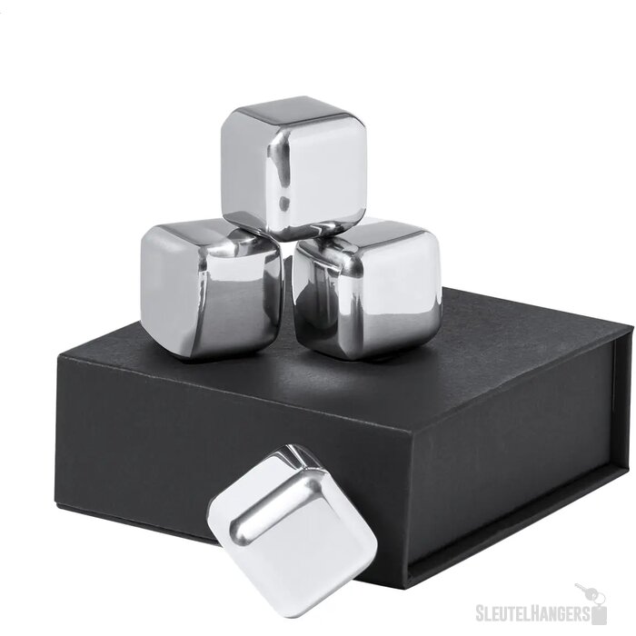 Arran Ijsblokjes Set Zilver