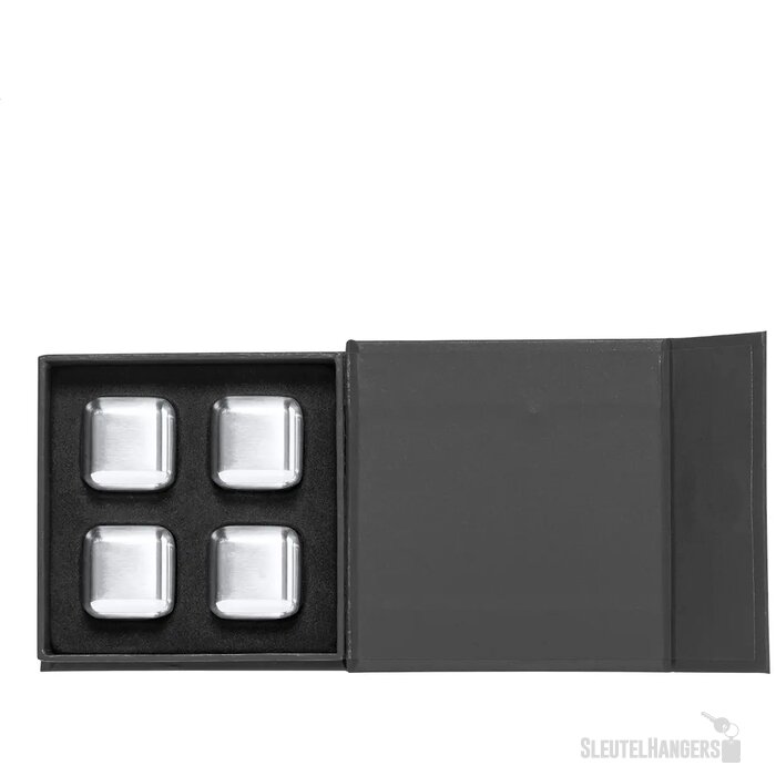 Arran Ijsblokjes Set Zilver