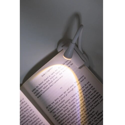 Bedtime Oplaadbare Boekenlamp Wit