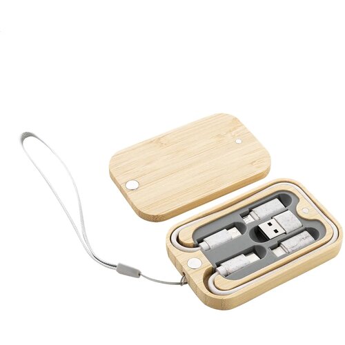 Cabsly Usb-Oplader Kabelset Natuurlijk