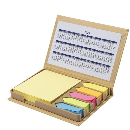 Calenot Kalender Sticky Notitieblok Natuurlijk
