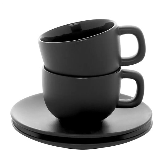 Caturra Plus Cappuccino Kopset Zwart