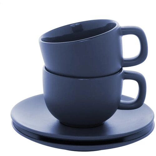 Caturra Plus Cappuccino Kopset Donker Blauw