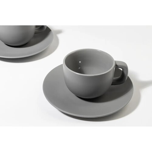 Caturra Plus Cappuccino Kopset Grijs