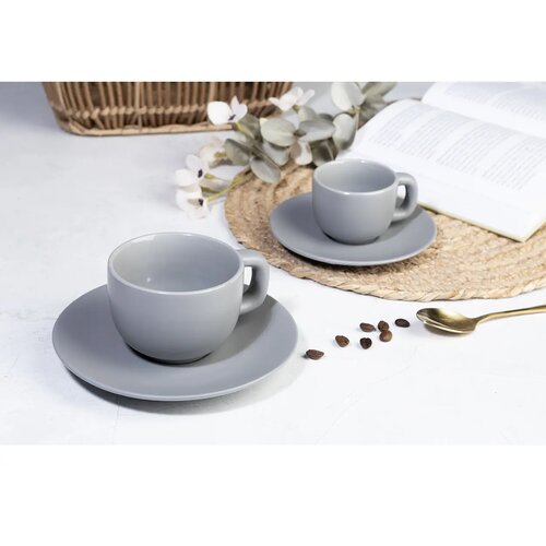 Caturra Plus Cappuccino Kopset Grijs