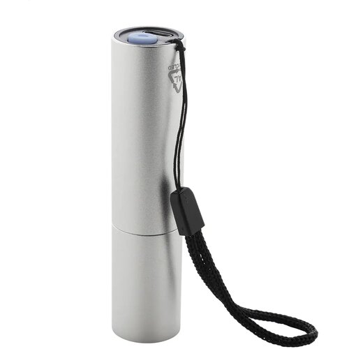 Chargelight Tone Oplaadbare Zaklamp Van Gerecycled Aluminium Zilver