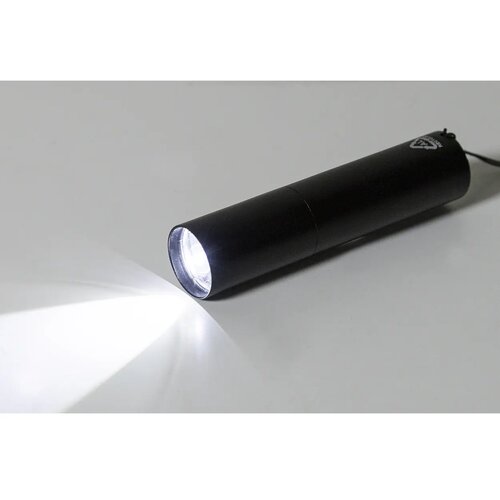 Chargelight Tone Oplaadbare Zaklamp Van Gerecycled Aluminium Zwart