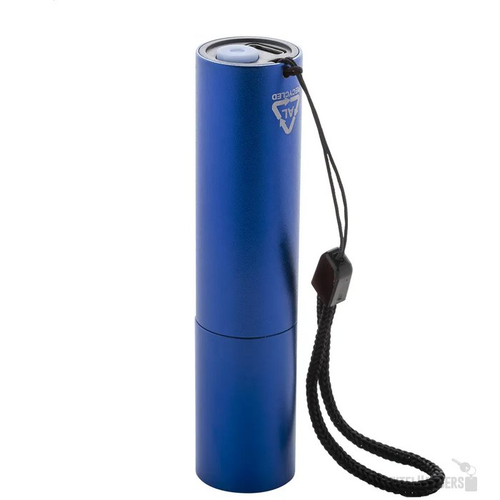 Chargelight Tone Oplaadbare Zaklamp Van Gerecycled Aluminium Blauw