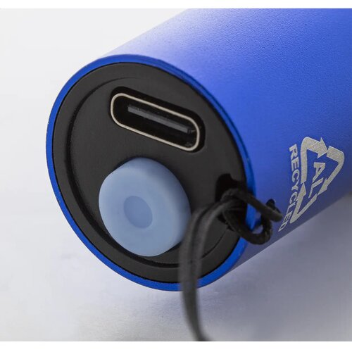 Chargelight Tone Oplaadbare Zaklamp Van Gerecycled Aluminium Blauw