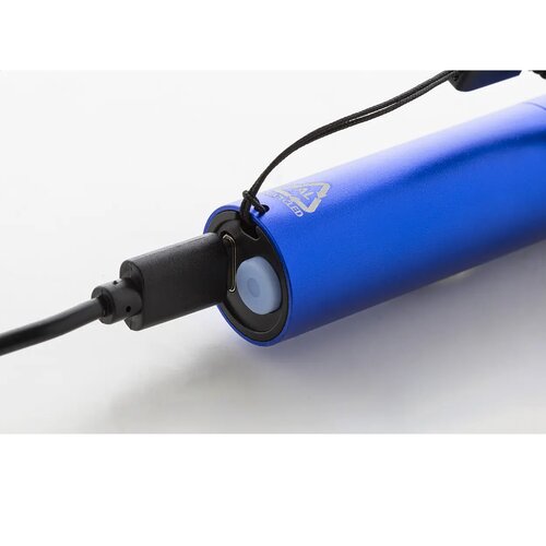 Chargelight Tone Oplaadbare Zaklamp Van Gerecycled Aluminium Blauw