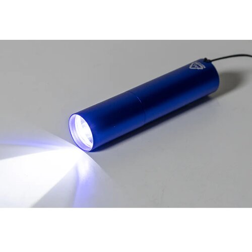 Chargelight Tone Oplaadbare Zaklamp Van Gerecycled Aluminium Blauw