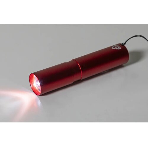 Chargelight Tone Oplaadbare Zaklamp Van Gerecycled Aluminium Rood