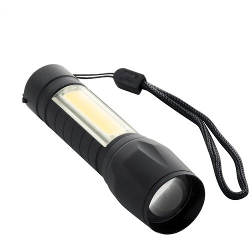 Chargelight Zoom Oplaadbare Zaklamp Zwart