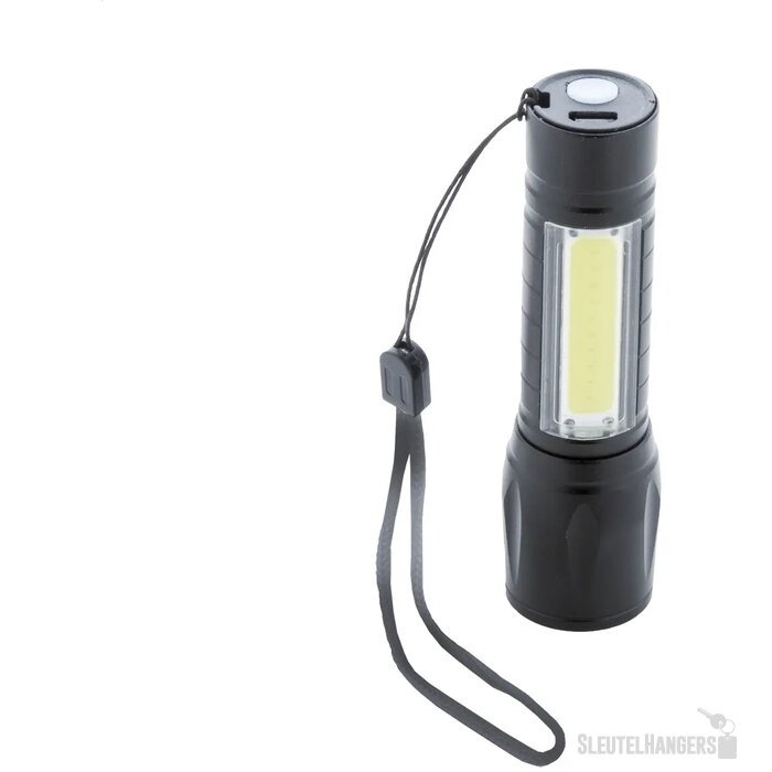 Chargelight Zoom Oplaadbare Zaklamp Zwart