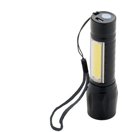 Chargelight Zoom Oplaadbare Zaklamp Zwart