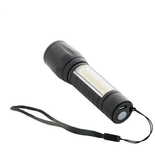Chargelight Zoom Oplaadbare Zaklamp Zwart