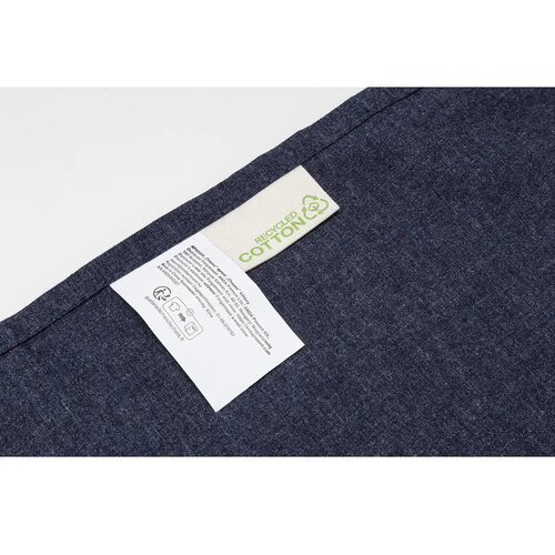 Chepex Gerecycled Katoenen Schort Donker Blauw