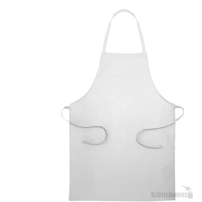 Chepex Gerecycled Katoenen Schort Wit