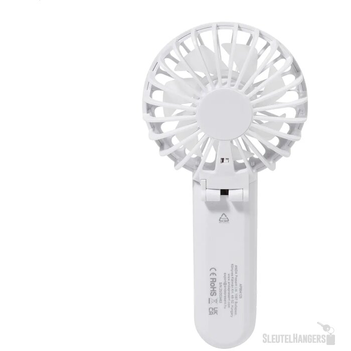 Chilly Rabs Oplaadbare Handventilator Wit