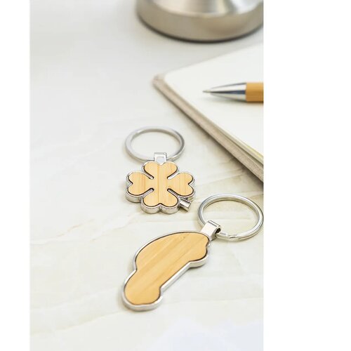 Clorby Sleutelhanger Natuurlijk