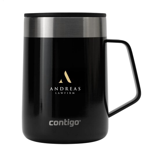 Contigo® Streeterville Desk Mug 420 Ml Thermosbeker Zwart 420 ml
