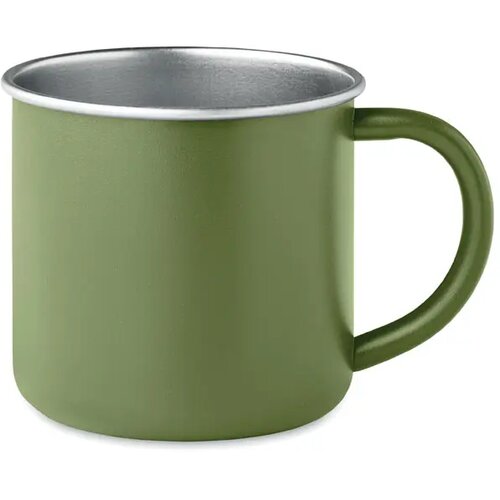 Gerecyclede roestvrijstalen mok Caribu Groen 300 ml 300 ml