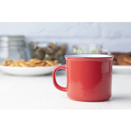 Vintage Mok Rood 300 ml