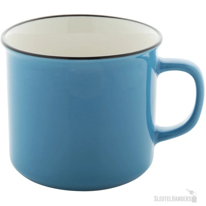 Vintage Mok Lichtblauw 300 ml