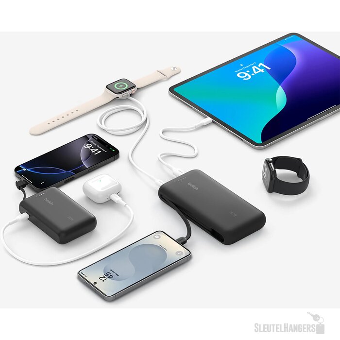 Belkin Boostcharge Powerbank 20K Integrated Cable