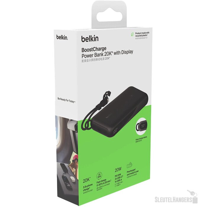 Belkin Boostcharge Powerbank 20K With Display