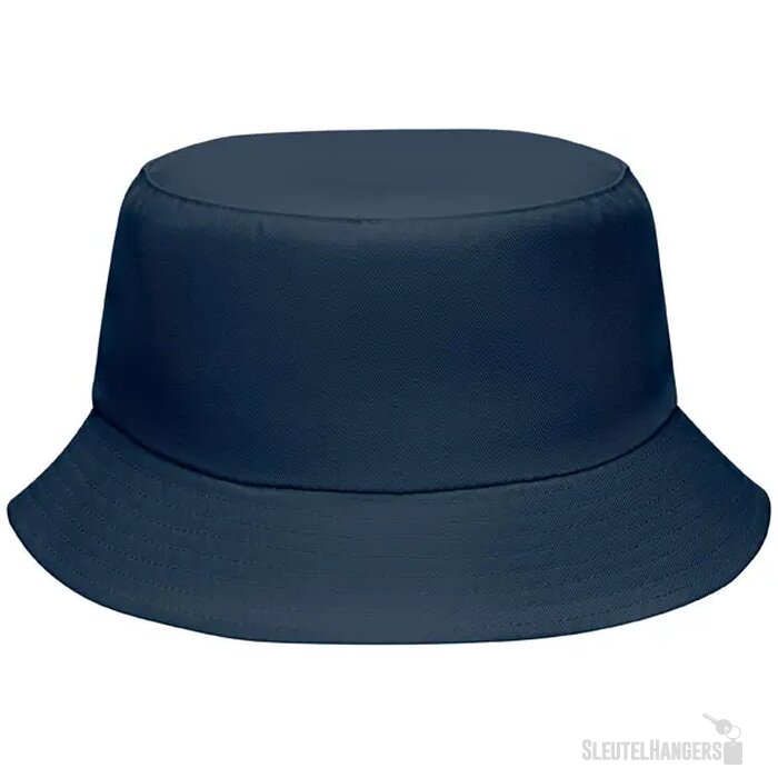 Zonne-vissershoed polyester 150mo2437-85 Emmer marineblauw