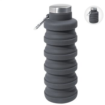 Colsip Opvouwbare Fles Donker Grijs 500 ml