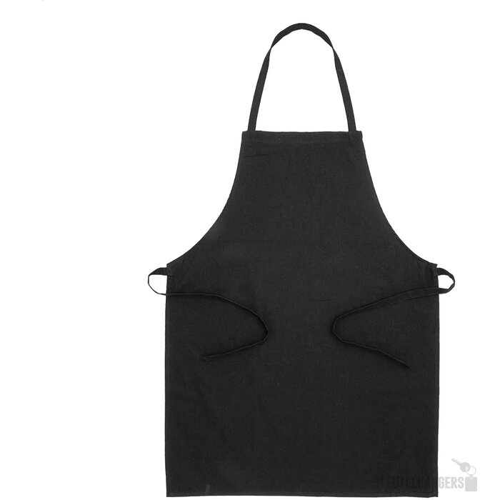 Commis Katoenschort Zwart