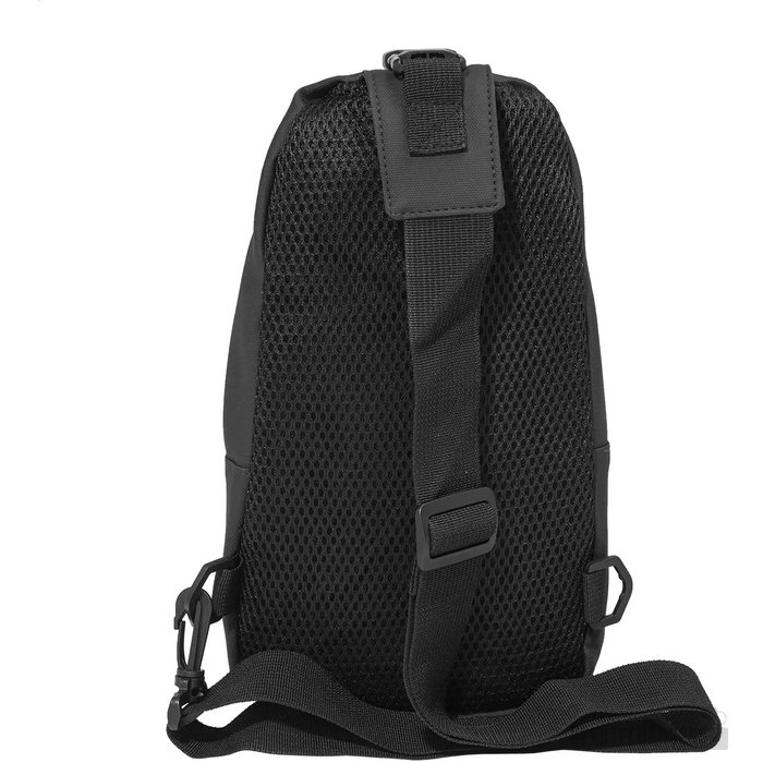 Crobud Rpet Crossbody Tas Zwart