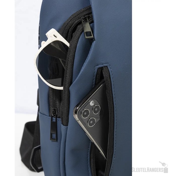 Crobud Rpet Crossbody Tas Donker Blauw