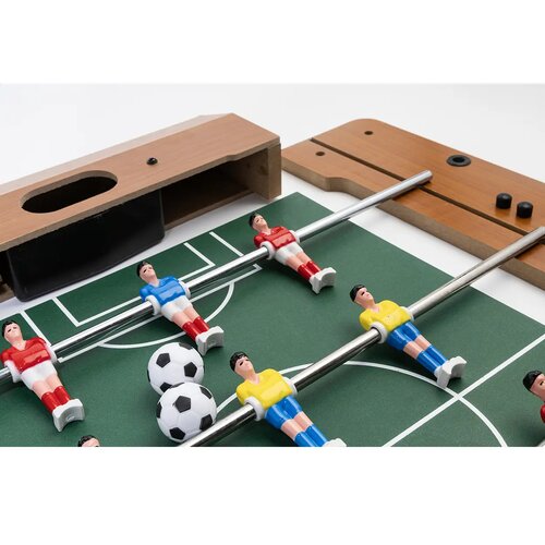 Deskchamp Mini Tafelvoetbal Natuurlijk