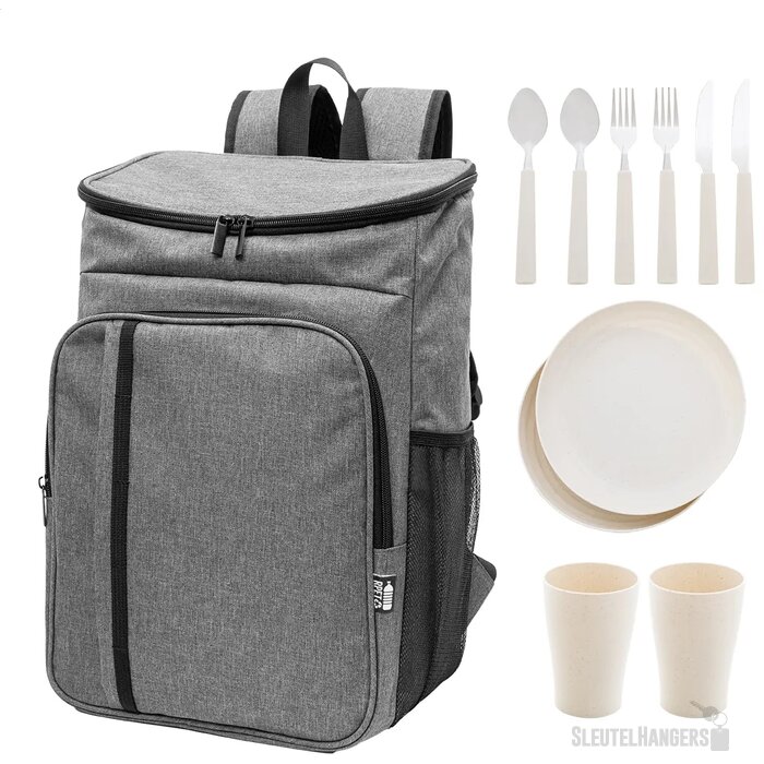 Duonic Rpet Koelere Picknick Rugzak Donker Grijs